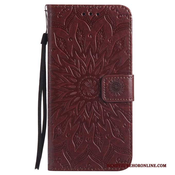 Custodia Huawei P30 Lite Folio Rosso Tutto Incluso, Cover Huawei P30 Lite Pelle Telefono Anti-caduta