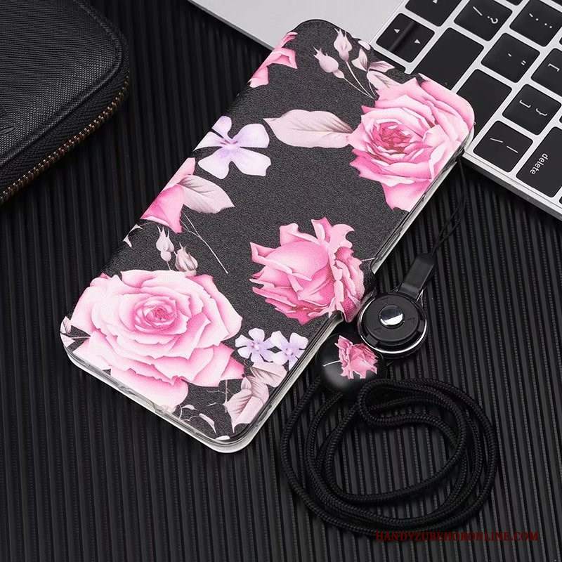 Custodia Huawei P30 Lite Pelle Porpora Tutto Incluso, Cover Huawei P30 Lite Folio Telefono Anti-caduta