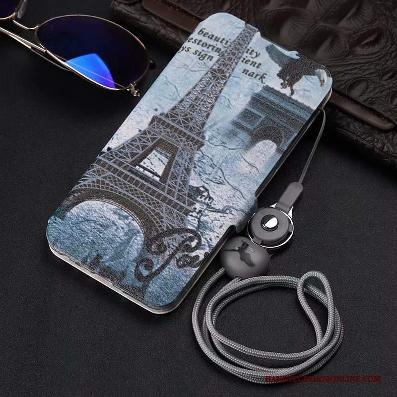 Custodia Huawei P30 Lite Pelle Porpora Tutto Incluso, Cover Huawei P30 Lite Folio Telefono Anti-caduta