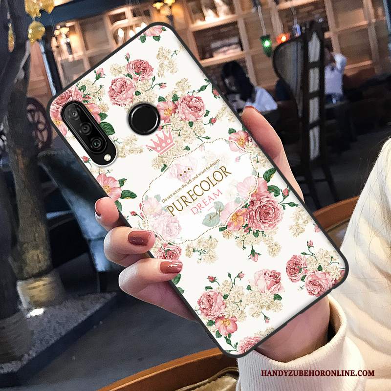 Custodia Huawei P30 Lite Silicone Marchio Di Tendenzatelefono, Cover Huawei P30 Lite Colore Morbido Bello