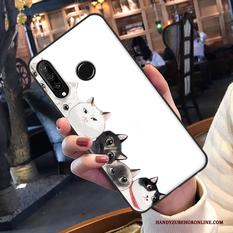 Custodia Huawei P30 Lite Silicone Marchio Di Tendenzatelefono, Cover Huawei P30 Lite Colore Morbido Bello