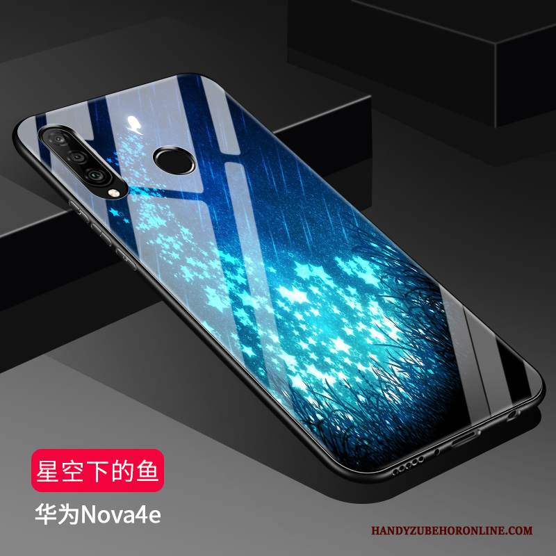 Custodia Huawei P30 Lite Silicone Telefono Morbido, Cover Huawei P30 Lite Protezione Nero Tutto Incluso