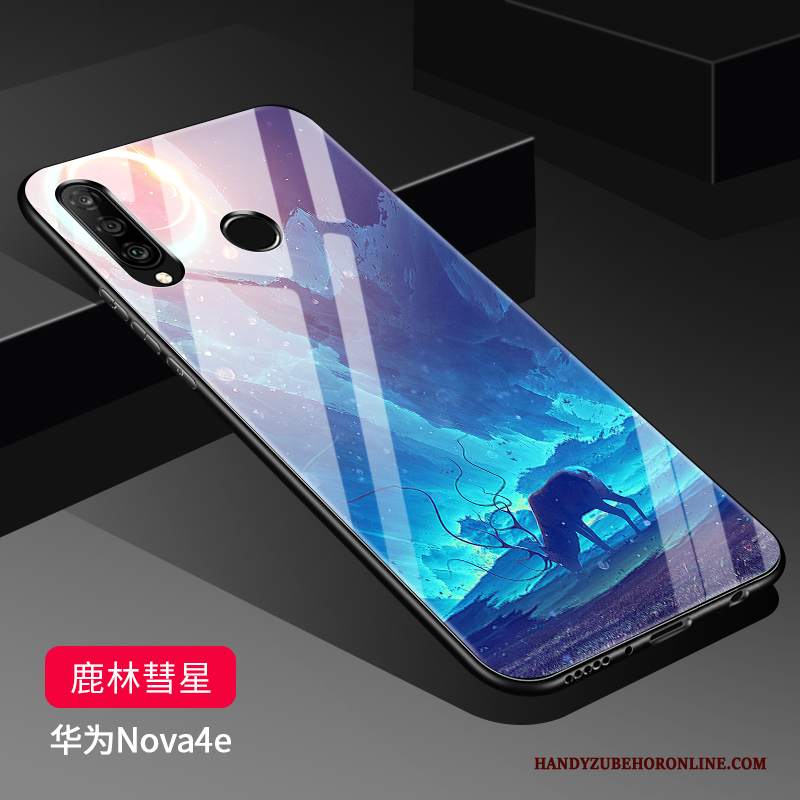 Custodia Huawei P30 Lite Silicone Telefono Morbido, Cover Huawei P30 Lite Protezione Nero Tutto Incluso