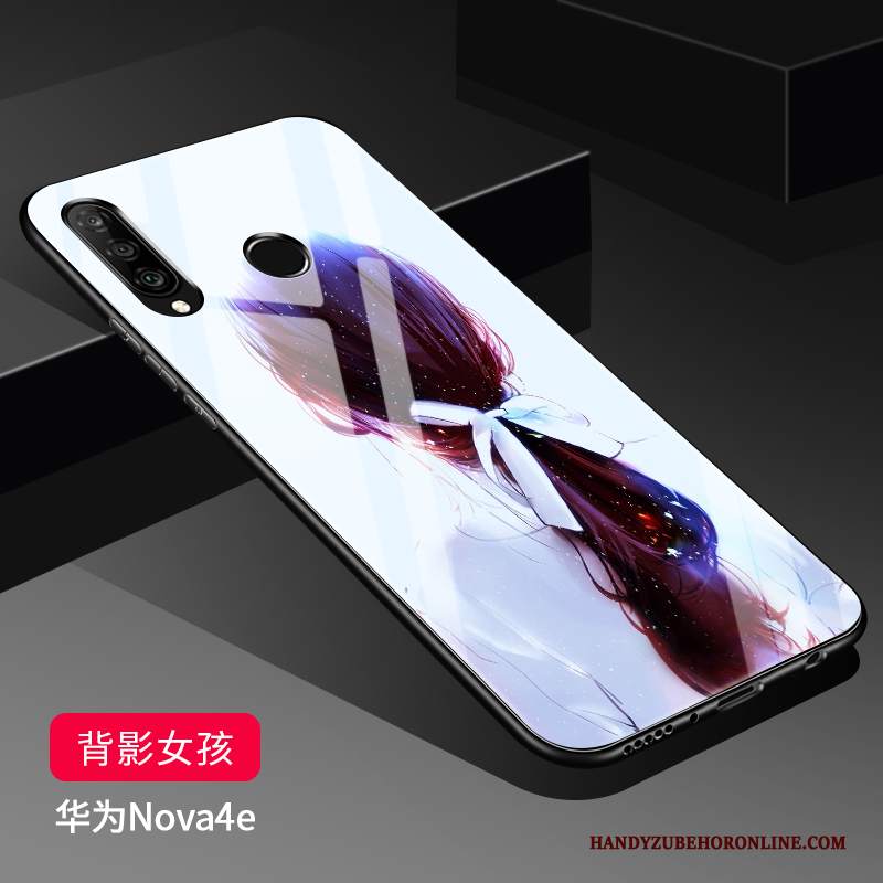 Custodia Huawei P30 Lite Silicone Telefono Morbido, Cover Huawei P30 Lite Protezione Nero Tutto Incluso