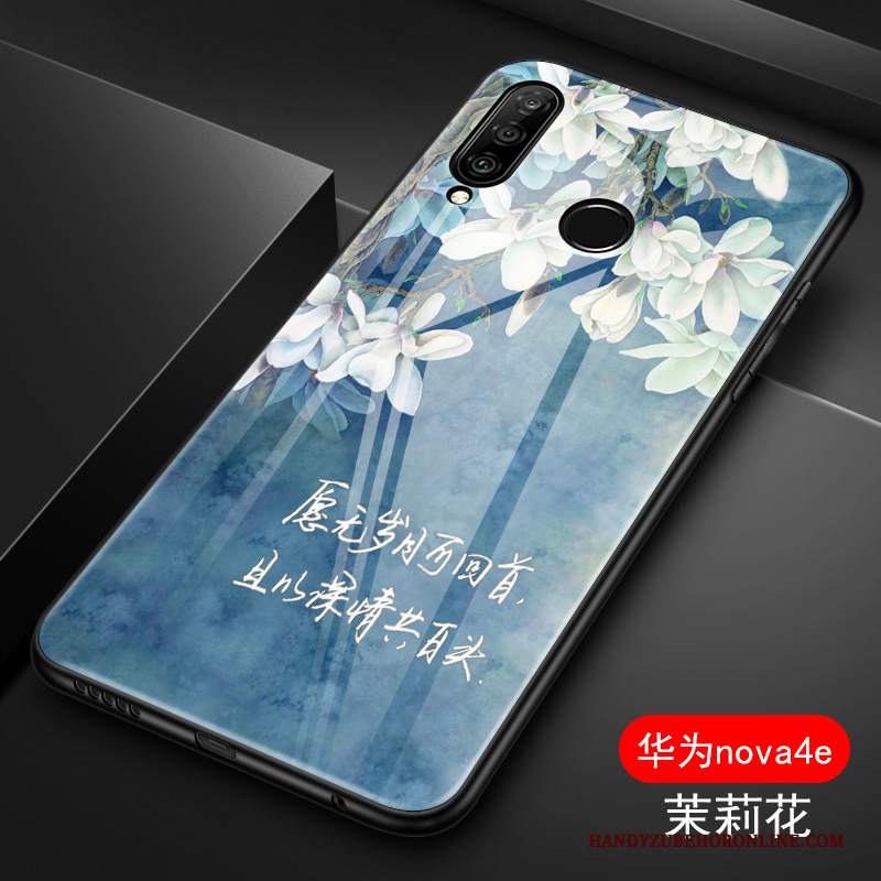 Custodia Huawei P30 Lite Silicone Telefono Tutto Incluso, Cover Huawei P30 Lite Protezione Specchio Vento