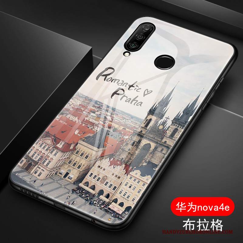 Custodia Huawei P30 Lite Silicone Telefono Tutto Incluso, Cover Huawei P30 Lite Protezione Specchio Vento