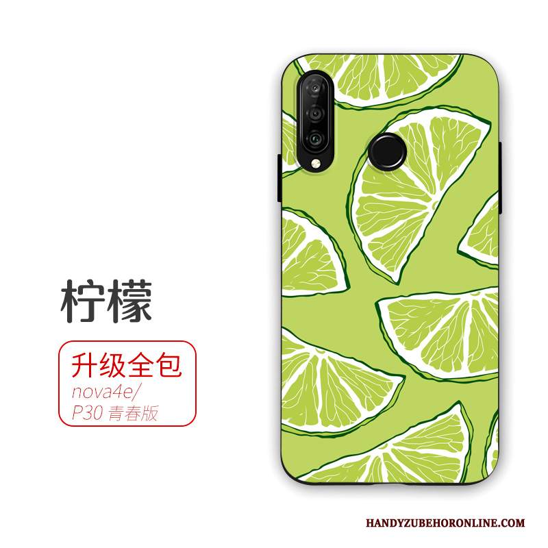 Custodia Huawei P30 Lite Telefono Piccola, Cover Huawei P30 Lite Macchiati Morbido