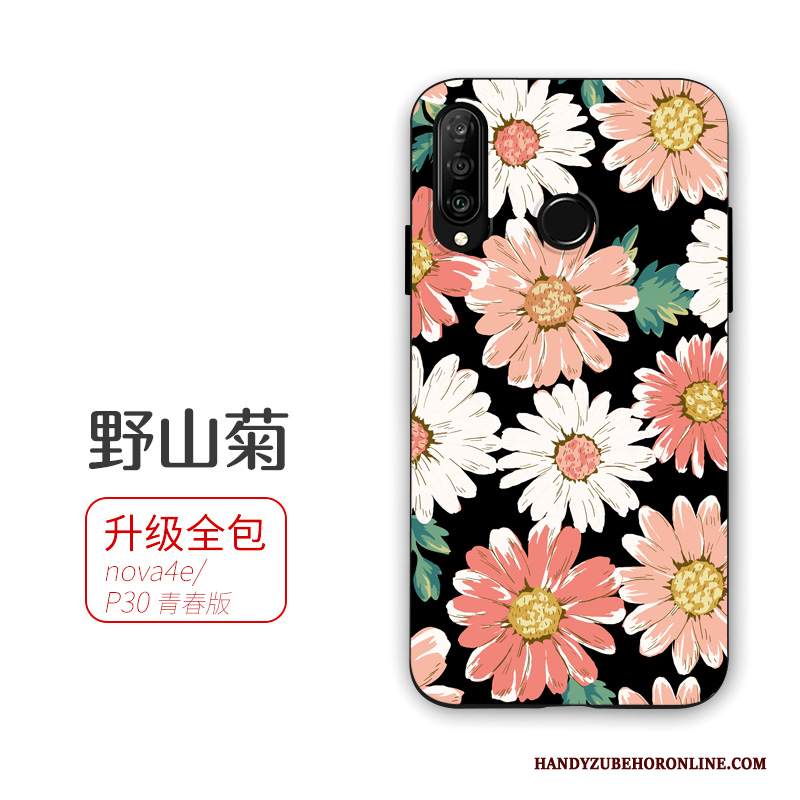 Custodia Huawei P30 Lite Telefono Piccola, Cover Huawei P30 Lite Macchiati Morbido