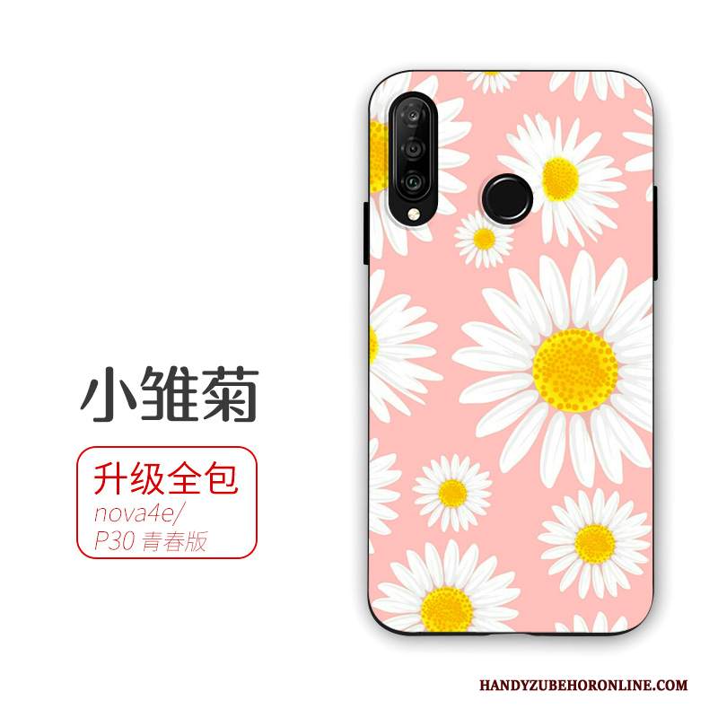 Custodia Huawei P30 Lite Telefono Piccola, Cover Huawei P30 Lite Macchiati Morbido