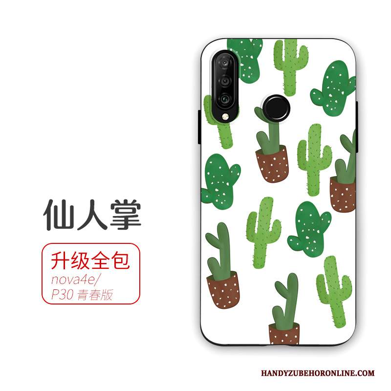 Custodia Huawei P30 Lite Telefono Piccola, Cover Huawei P30 Lite Macchiati Morbido