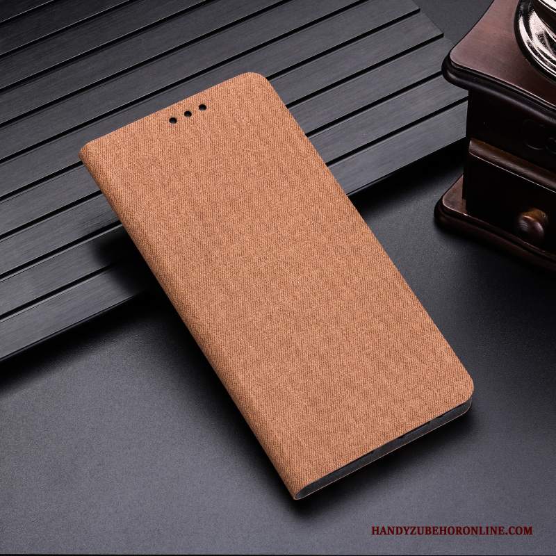 Custodia Huawei P30 Pelle Grigiotelefono, Cover Huawei P30 Folio Anti-caduta Carta