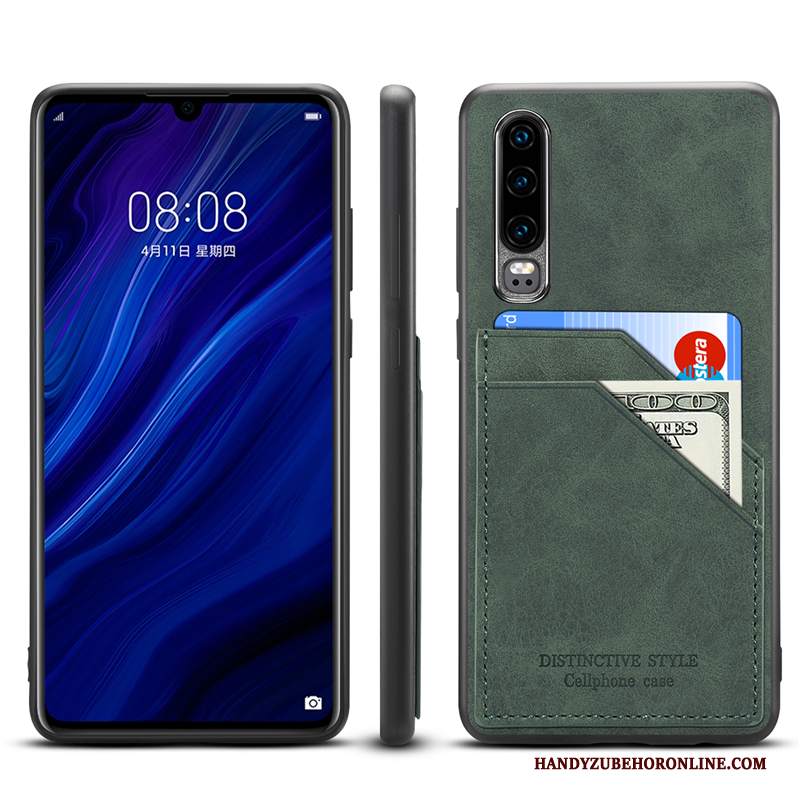 Custodia Huawei P30 Pelle Sottiletelefono, Cover Huawei P30 Protezione Tutto Incluso Nuovo