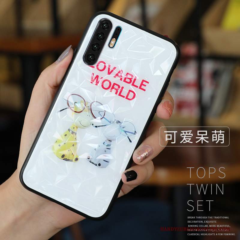 Custodia Huawei P30 Pro Creativo Ornamenti Appesi Tendenza, Cover Huawei P30 Pro Protezione Bello Morbido