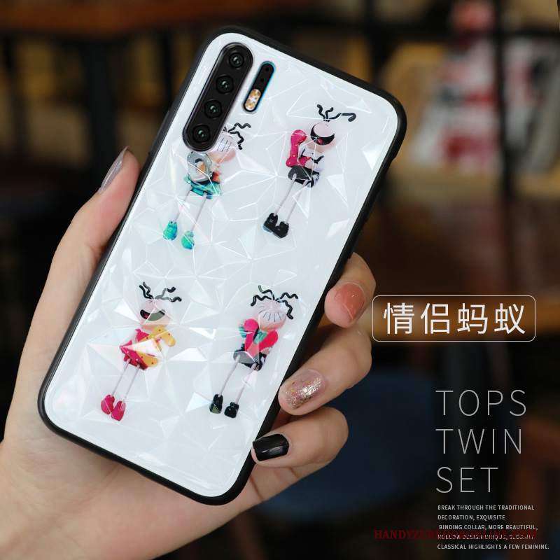 Custodia Huawei P30 Pro Creativo Ornamenti Appesi Tendenza, Cover Huawei P30 Pro Protezione Bello Morbido