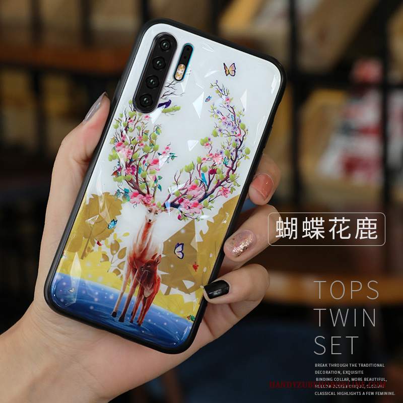 Custodia Huawei P30 Pro Creativo Ornamenti Appesi Tendenza, Cover Huawei P30 Pro Protezione Bello Morbido