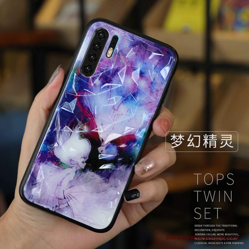 Custodia Huawei P30 Pro Creativo Ornamenti Appesi Tendenza, Cover Huawei P30 Pro Protezione Bello Morbido