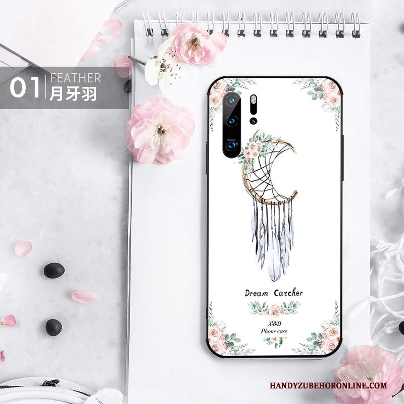 Custodia Huawei P30 Pro Moda Anti-caduta Arte, Cover Huawei P30 Pro Silicone Tutto Incluso Leggere