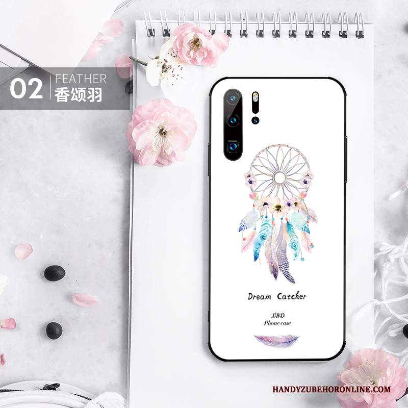 Custodia Huawei P30 Pro Moda Anti-caduta Arte, Cover Huawei P30 Pro Silicone Tutto Incluso Leggere