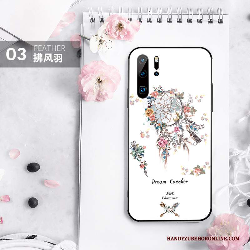 Custodia Huawei P30 Pro Moda Anti-caduta Arte, Cover Huawei P30 Pro Silicone Tutto Incluso Leggere