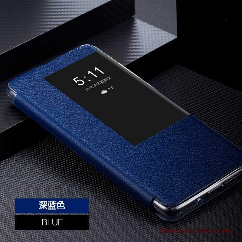 Custodia Huawei P30 Pro Pelle Blutelefono, Cover Huawei P30 Pro Folio