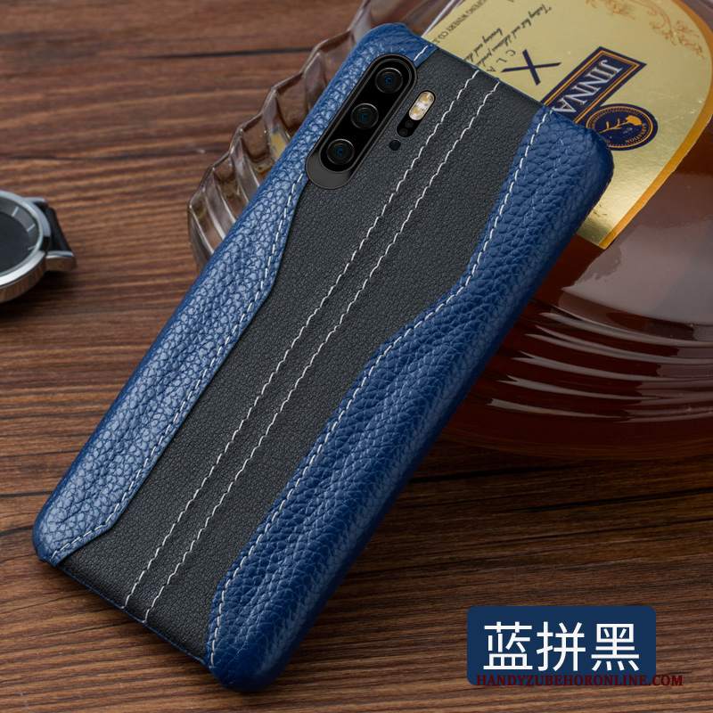 Custodia Huawei P30 Pro Pelle High End Leggere, Cover Huawei P30 Pro Telefono Nuovo