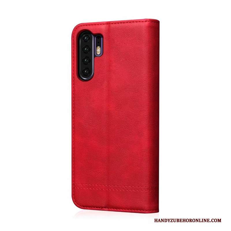 Custodia Huawei P30 Pro Pelle Morbido Tutto Incluso, Cover Huawei P30 Pro Folio Nuovo Anti-caduta