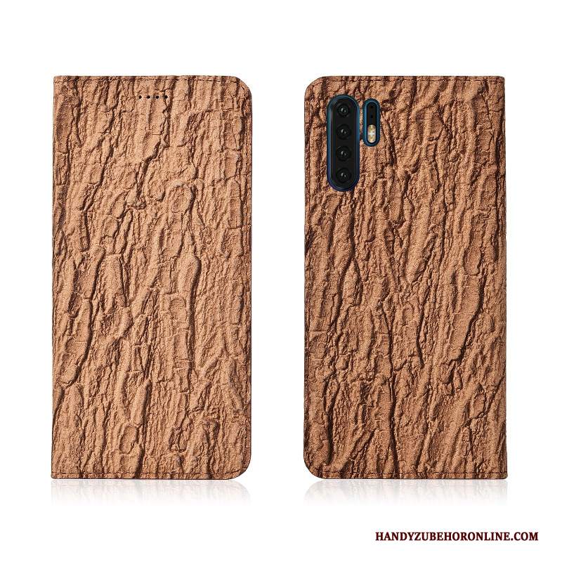 Custodia Huawei P30 Pro Protezione Morbido Blu, Cover Huawei P30 Pro Folio Albero Nuovo