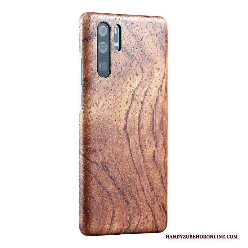 Custodia Huawei P30 Pro Protezione Telefono Legno Della Pesca, Cover Huawei P30 Pro Sentire Anti-caduta