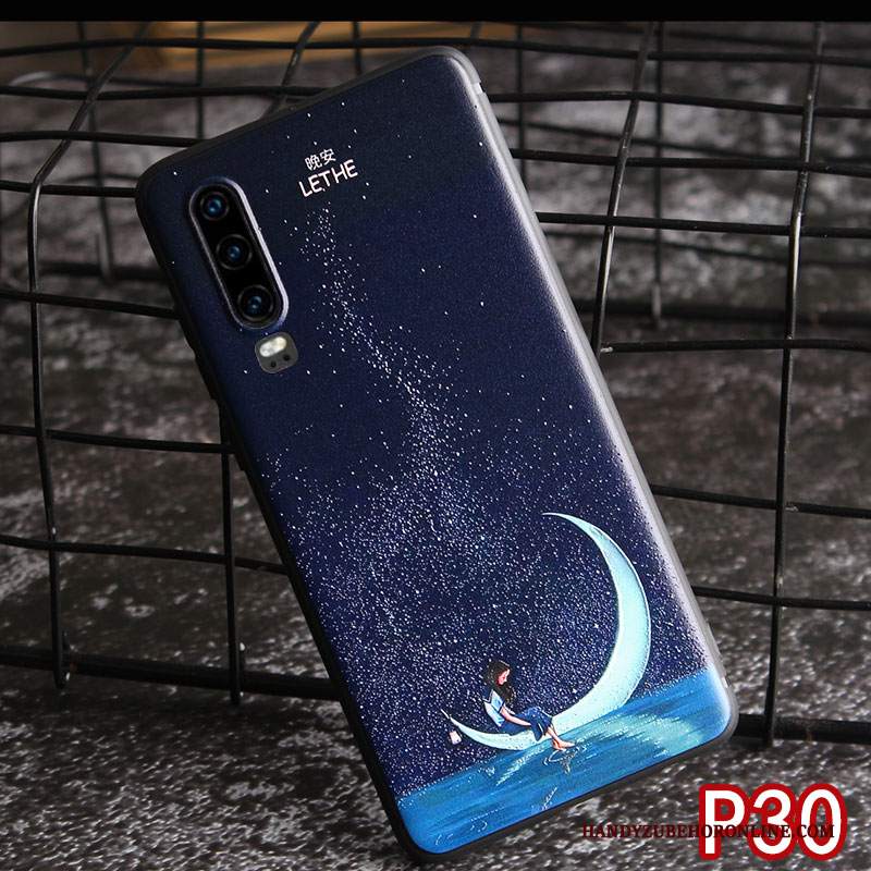 Custodia Huawei P30 Protezione Nuovo Anti-caduta, Cover Huawei P30 Ornamenti Appesi Tutto Incluso