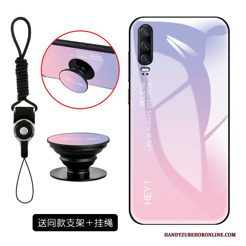 Custodia Huawei P30 Protezione Tutto Incluso Specchio, Cover Huawei P30 Moda Anti-caduta Di Personalità