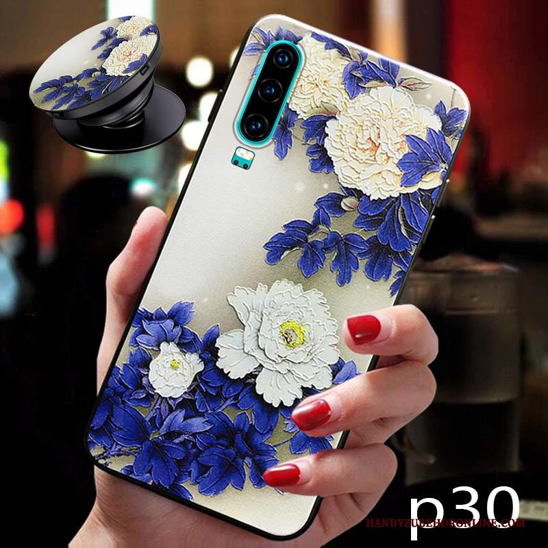 Custodia Huawei P30 Silicone Anti-cadutatelefono, Cover Huawei P30 Creativo Nuovo Tutto Incluso