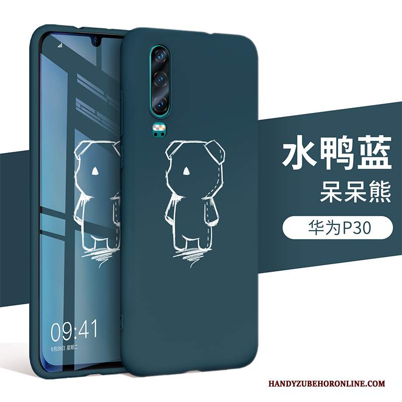 Custodia Huawei P30 Silicone Anti-cadutatelefono, Cover Huawei P30 Protezione Morbido Tutto Incluso