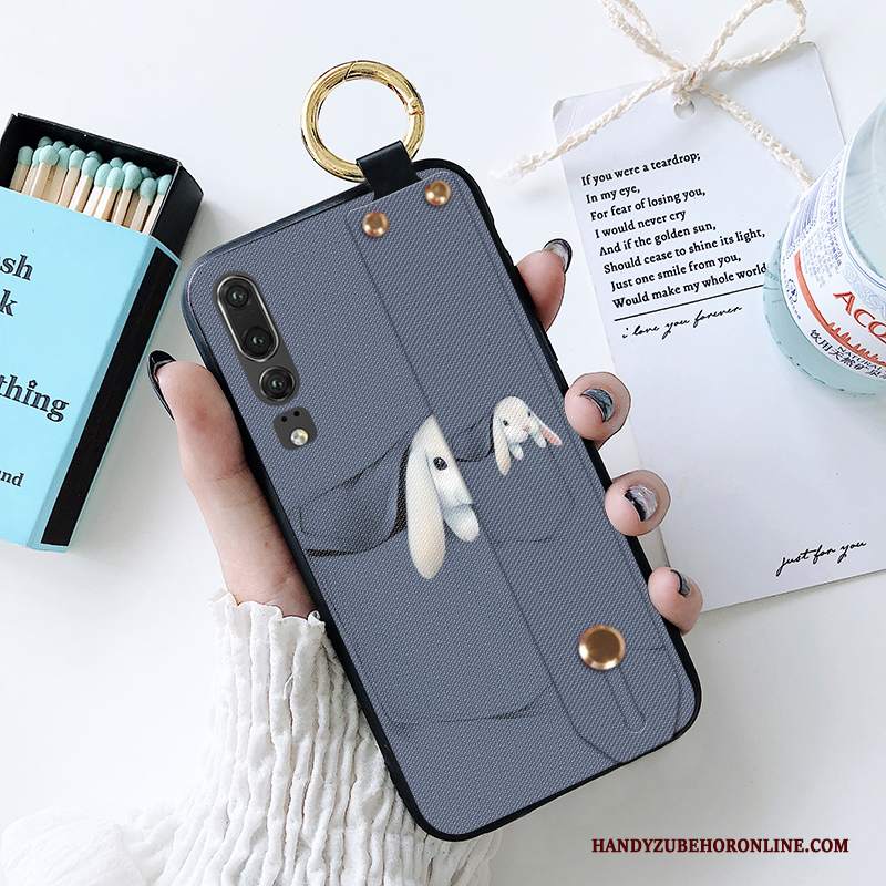 Custodia Huawei P30 Silicone Blutelefono, Cover Huawei P30 Gioventù Morbido