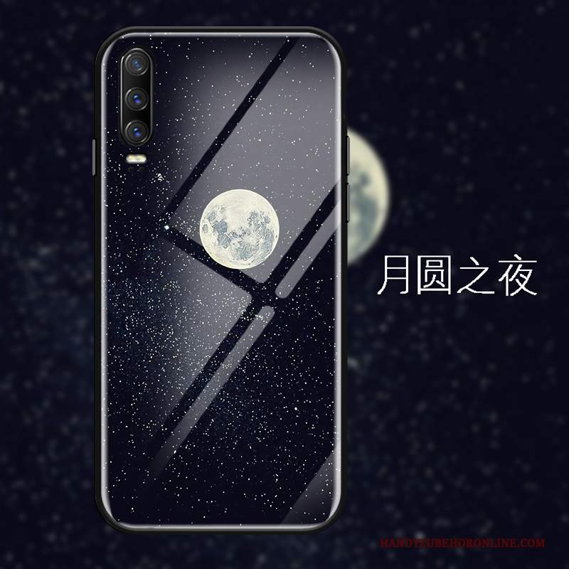 Custodia Huawei P30 Silicone Tutto Incluso Stellato, Cover Huawei P30 Creativo Fresco Specchio