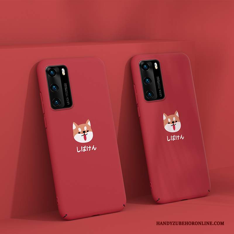 Custodia Huawei P40 Cartone Animato Macchiati Sottile, Cover Huawei P40 Creativo Tutto Incluso Net Red