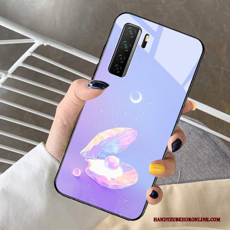 Custodia Huawei P40 Lite 5g Creativo Vetro Giallo, Cover Huawei P40 Lite 5g Cartone Animato Di Personalità Tutto Incluso