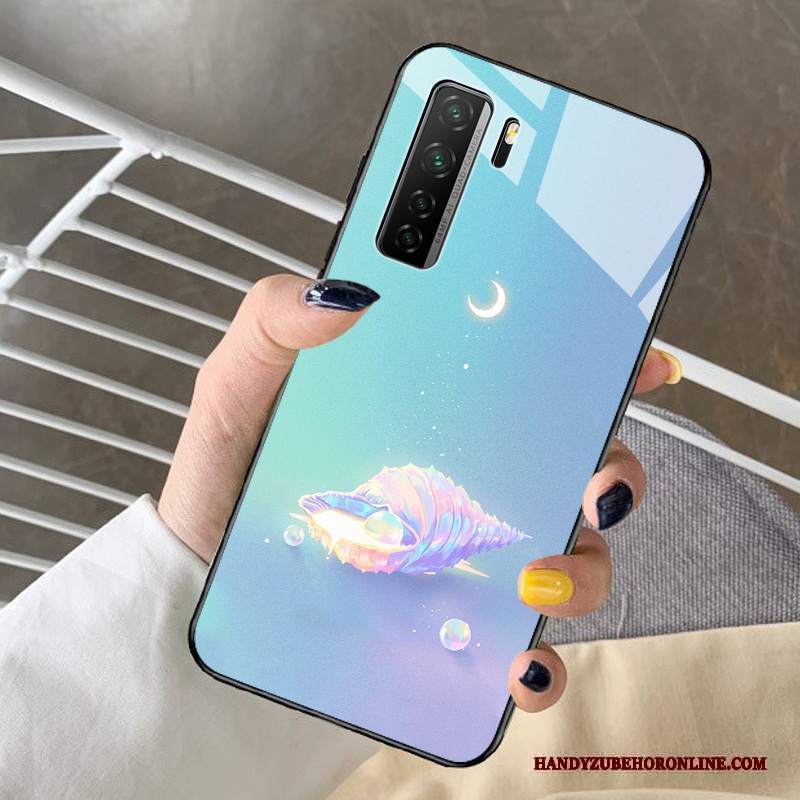 Custodia Huawei P40 Lite 5g Creativo Vetro Giallo, Cover Huawei P40 Lite 5g Cartone Animato Di Personalità Tutto Incluso