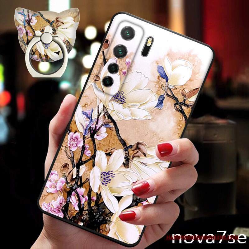 Custodia Huawei P40 Lite 5g Vintage Telefono Sottile, Cover Huawei P40 Lite 5g Creativo Vento Tutto Incluso