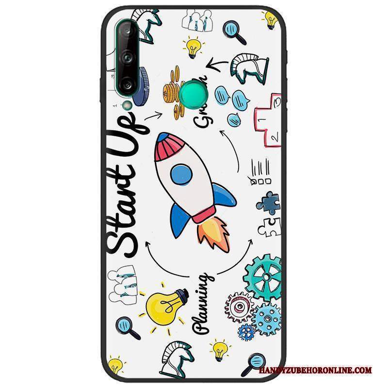 Custodia Huawei P40 Lite E Creativo Verde Morbido, Cover Huawei P40 Lite E Colore Telefono Nero