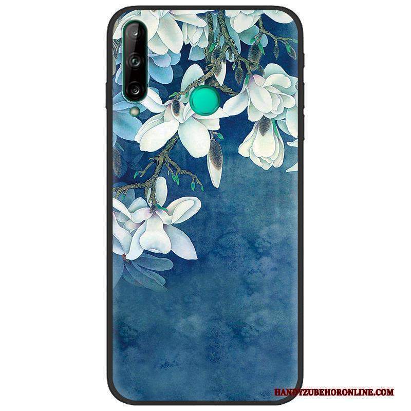 Custodia Huawei P40 Lite E Creativo Verde Morbido, Cover Huawei P40 Lite E Colore Telefono Nero