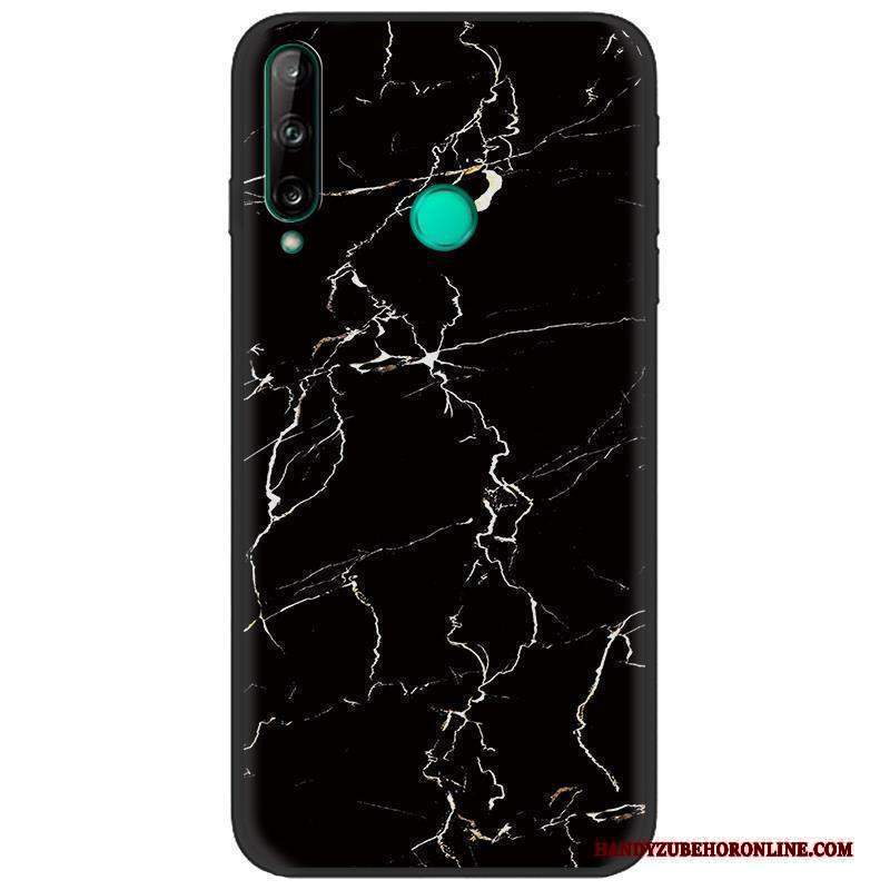 Custodia Huawei P40 Lite E Creativo Verde Morbido, Cover Huawei P40 Lite E Colore Telefono Nero