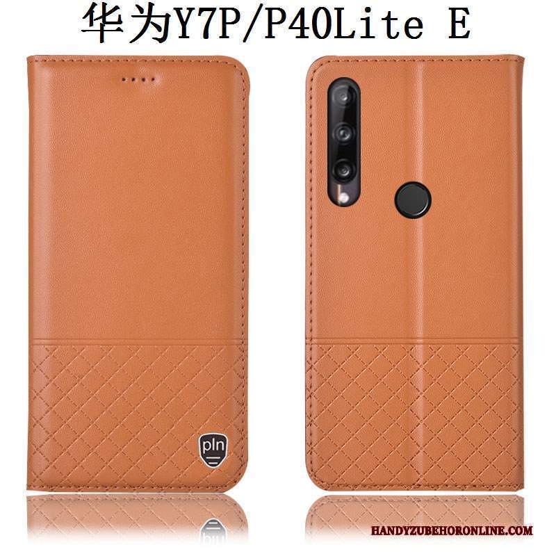 Custodia Huawei P40 Lite E Pelle Tutto Incluso Nero, Cover Huawei P40 Lite E Protezione Anti-cadutatelefono