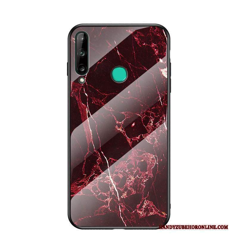 Custodia Huawei P40 Lite E Protezione Rosso Tendenza, Cover Huawei P40 Lite E Grande Vetro