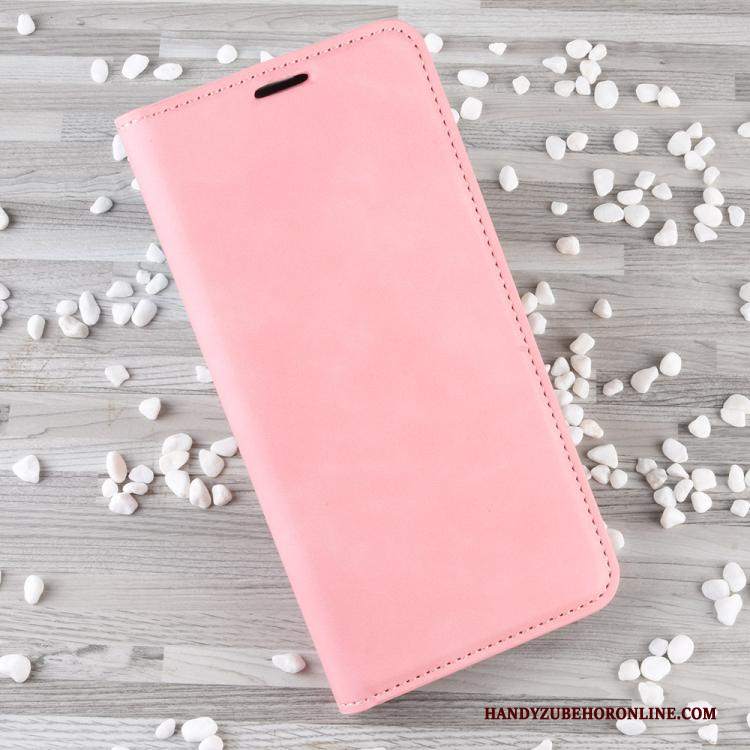 Custodia Huawei P40 Lite Pelle Grigio Supporto, Cover Huawei P40 Lite Folio Telefono Affari