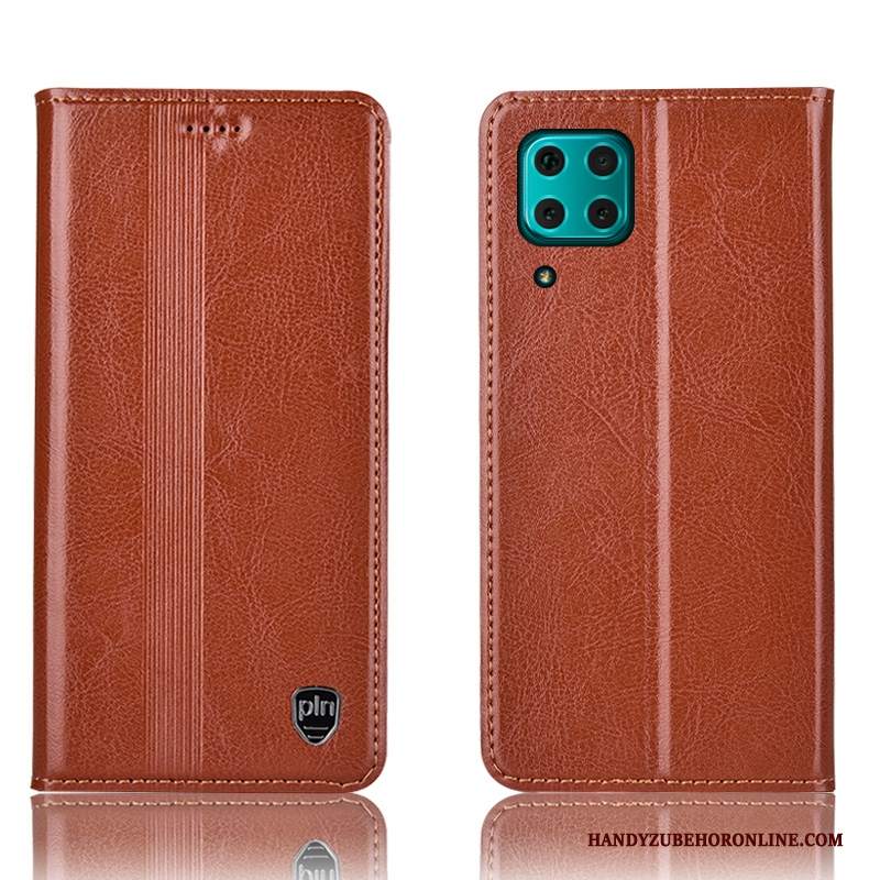 Custodia Huawei P40 Lite Pelle Telefono, Cover Huawei P40 Lite Folio