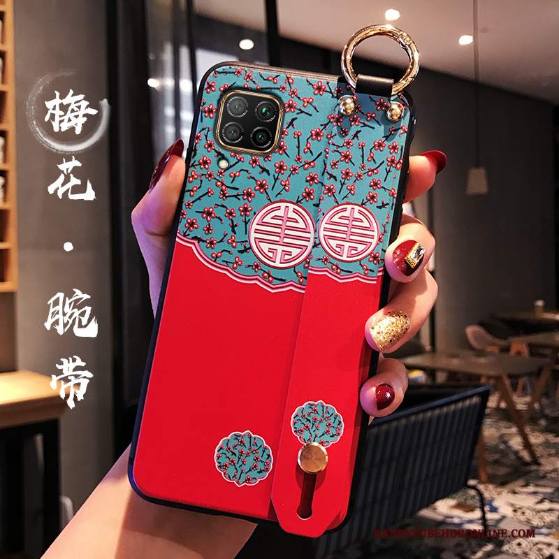 Custodia Huawei P40 Lite Silicone Palazzo Tutto Incluso, Cover Huawei P40 Lite Net Redtelefono