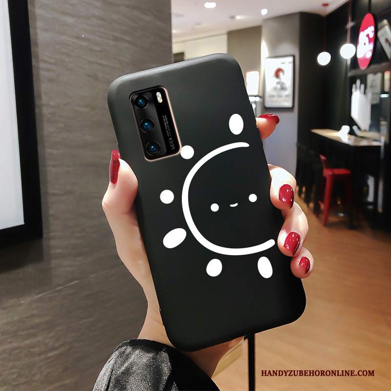 Custodia Huawei P40 Moda Leggere Semplici, Cover Huawei P40 Creativo Telefono Tutto Incluso