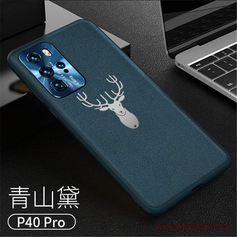 Custodia Huawei P40 Pro Creativo Marchio Di Tendenzatelefono, Cover Huawei P40 Pro Protezione Arancione Nuovo