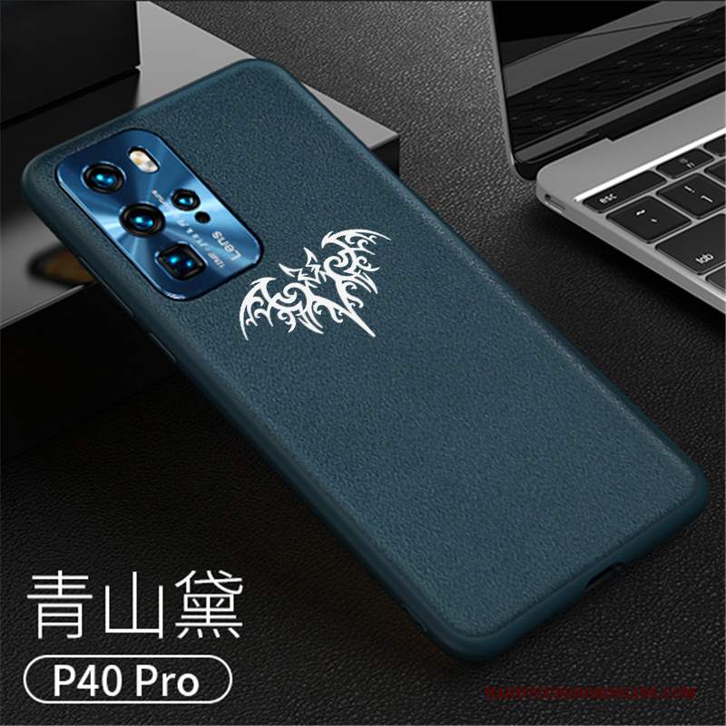 Custodia Huawei P40 Pro Creativo Marchio Di Tendenzatelefono, Cover Huawei P40 Pro Protezione Arancione Nuovo