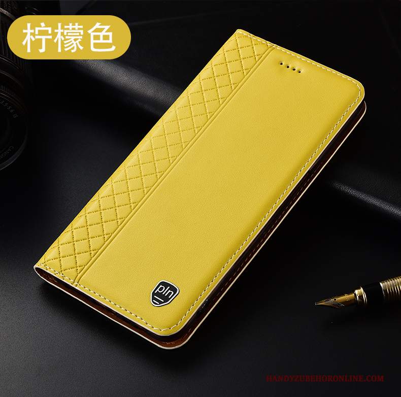 Custodia Huawei P40 Pro Folio Telefono Anti-caduta, Cover Huawei P40 Pro Pelle Tutto Incluso Giallo